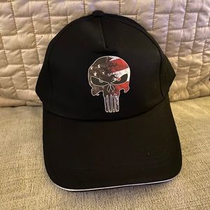 Punisher logo USA 🇺🇸 print baseball cap hat
